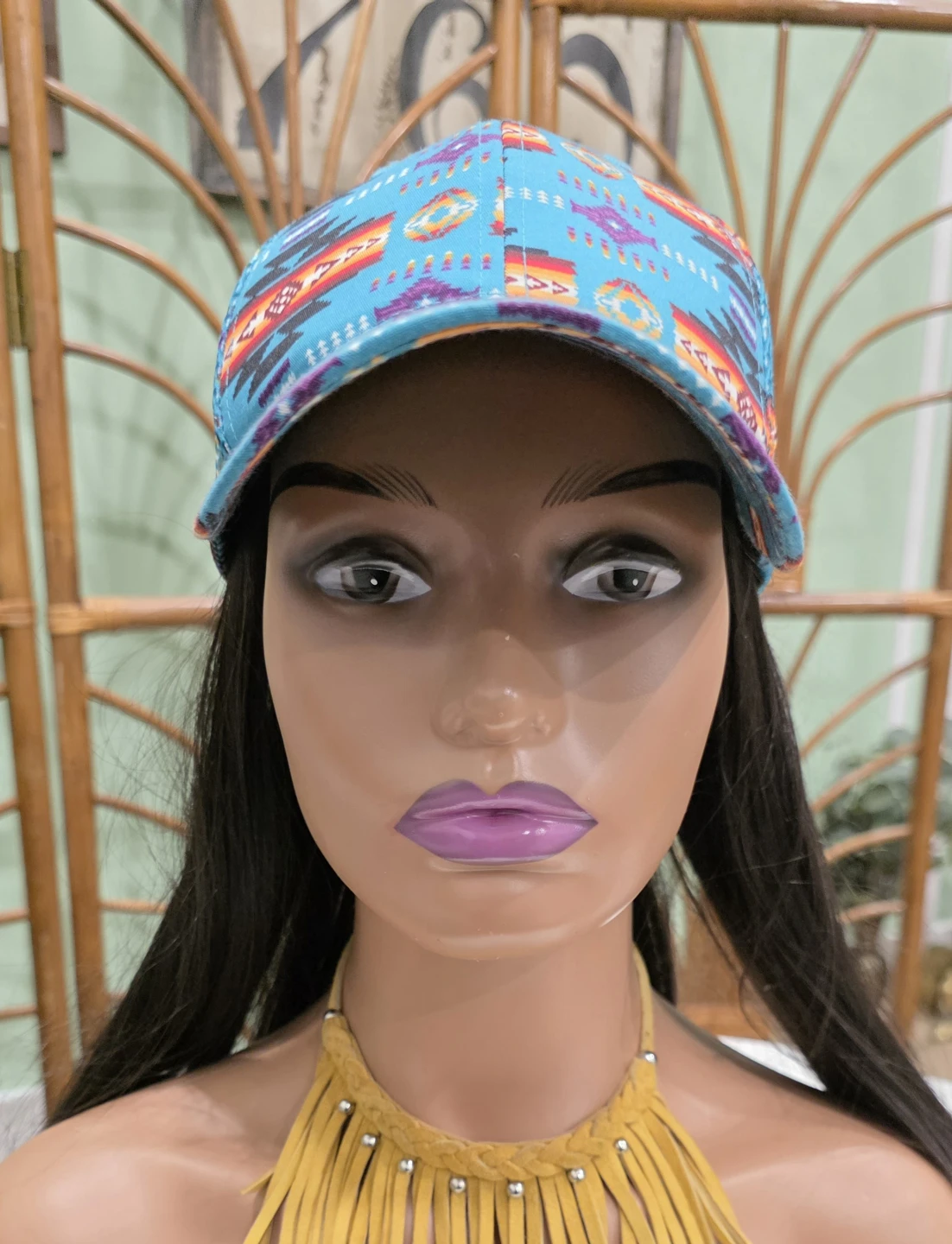 Southwestern Pattern Trucker Hat - photo 3