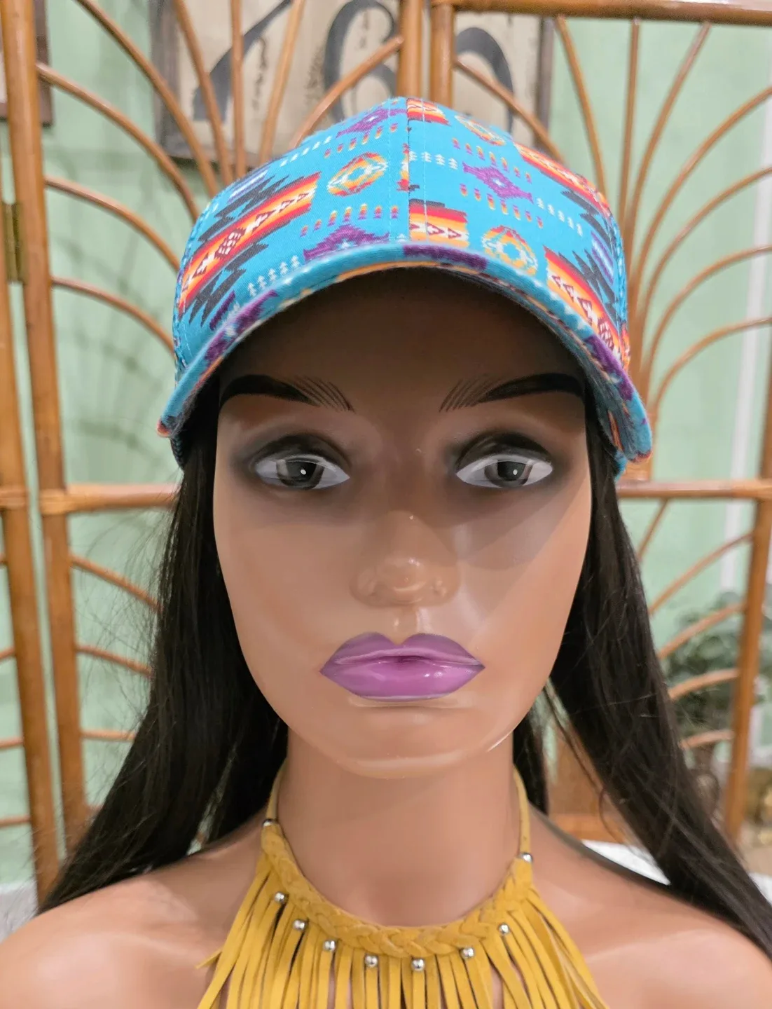Southwestern Pattern Trucker Hat - photo 3