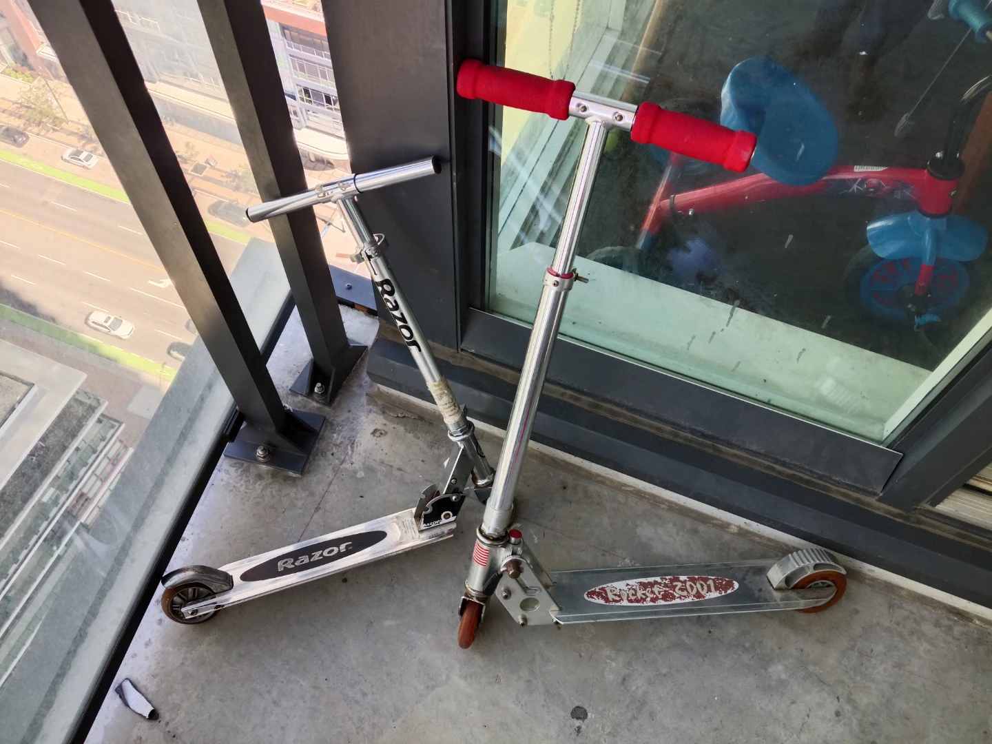 Two Kick Scooters