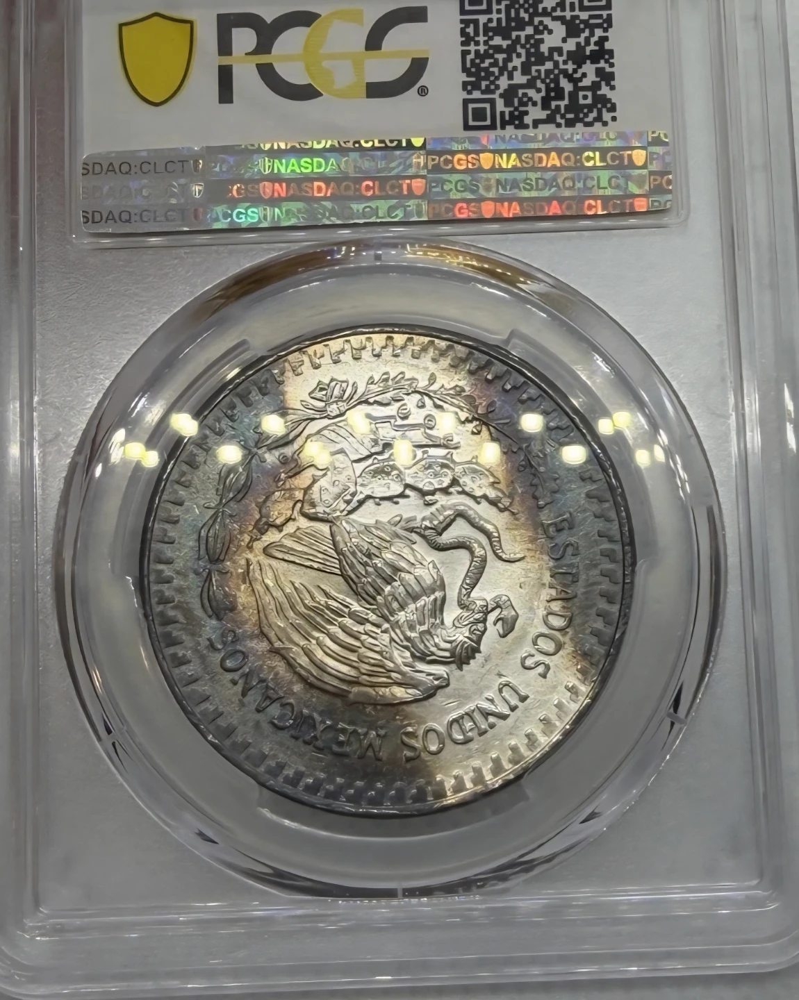 1982 Mexico 1 Onza Libertad Silver Coin PCGS MS66 - photo 2