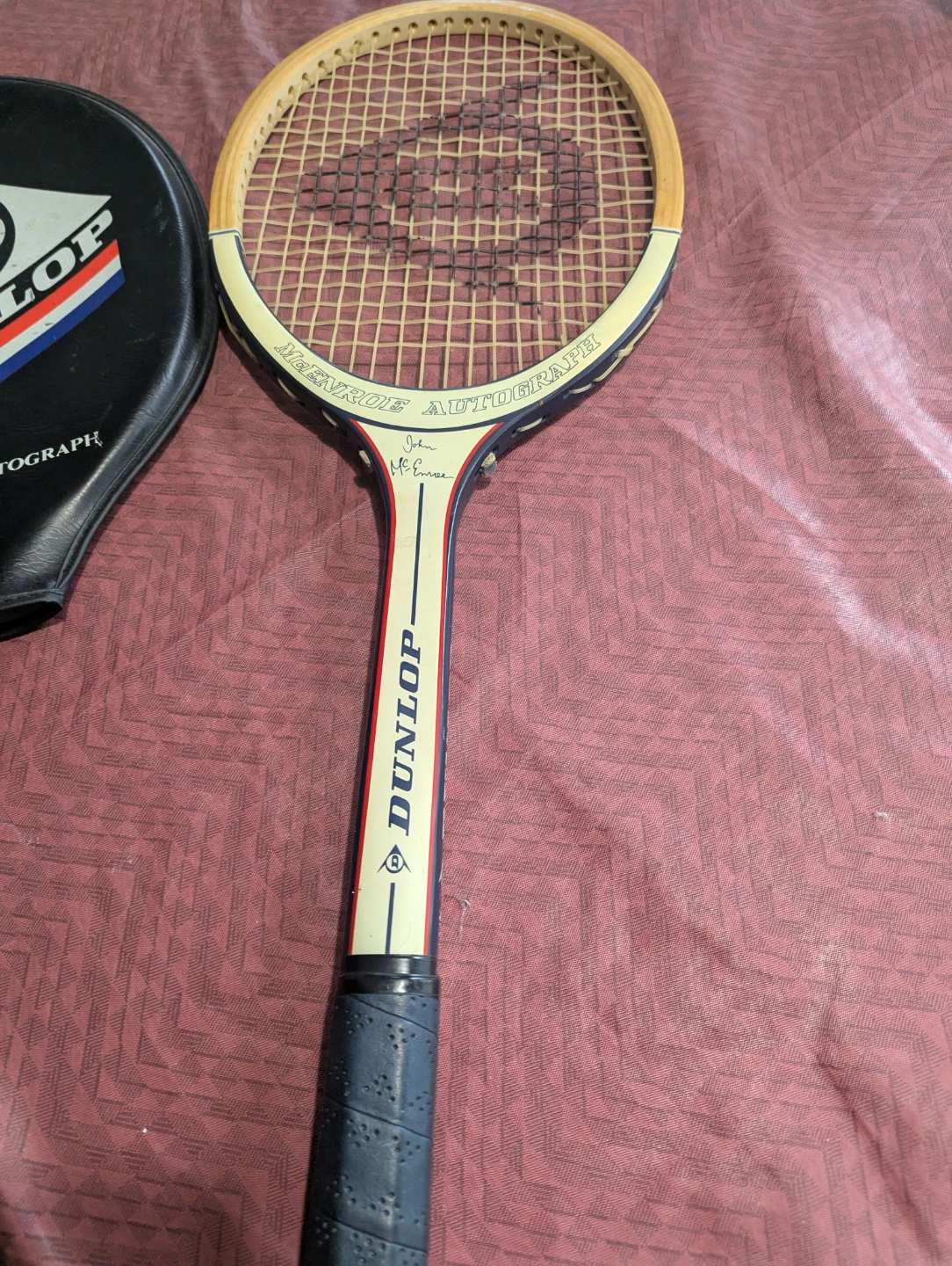 Dunlop McEnroe Autograph Tennis Racket