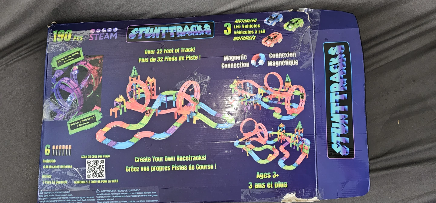 Stunt Tracks 190 Piece Set
