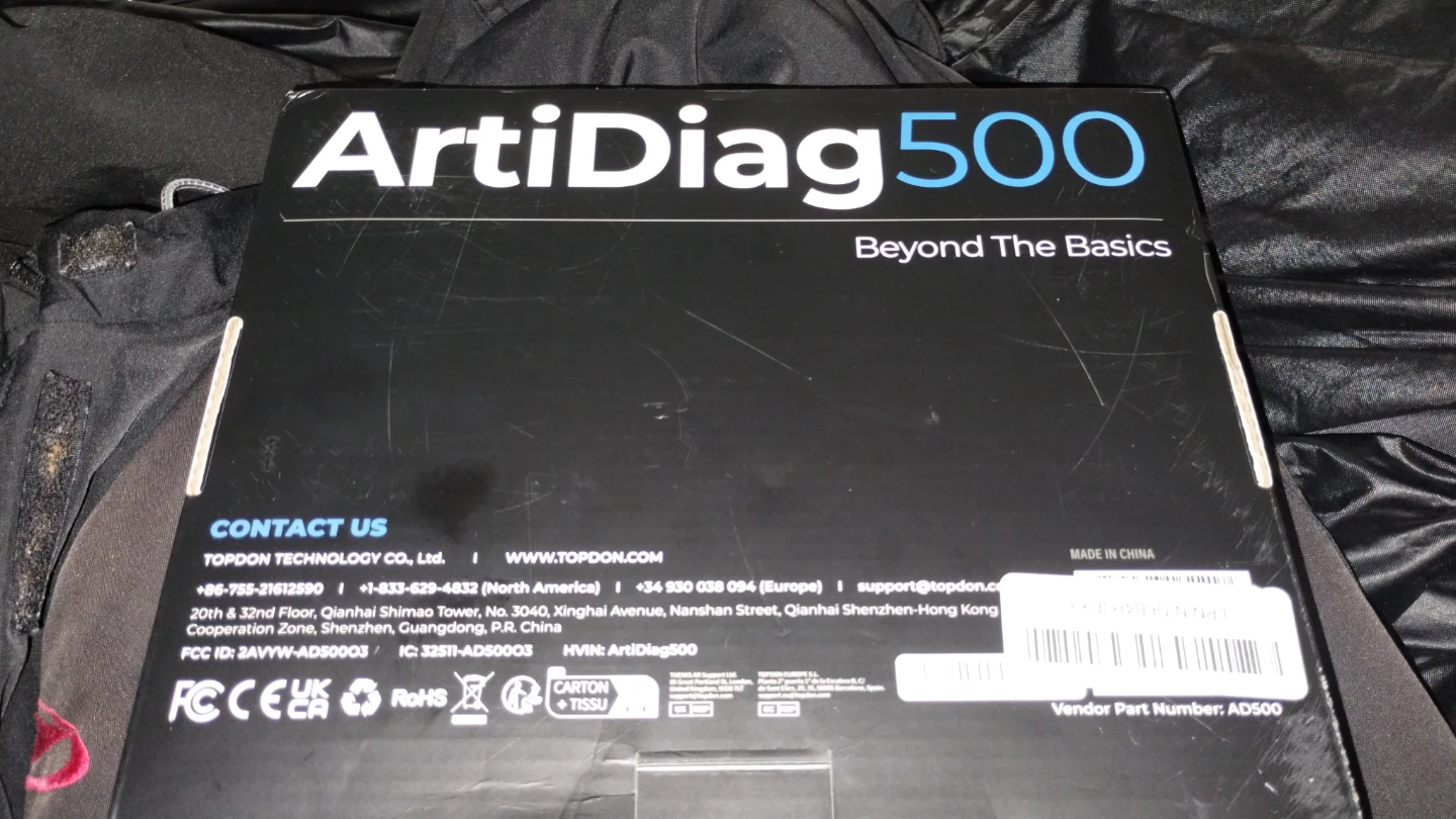 TOPDON ArtiDiag 500 Professional OBD2 Scanner – LT Free Updates - photo 4
