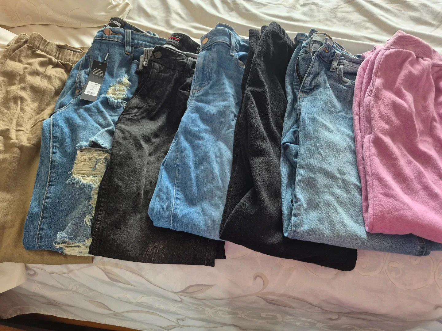 Assorted Women's Clothes, Ankle Boots and Leather Handbags - photo 2