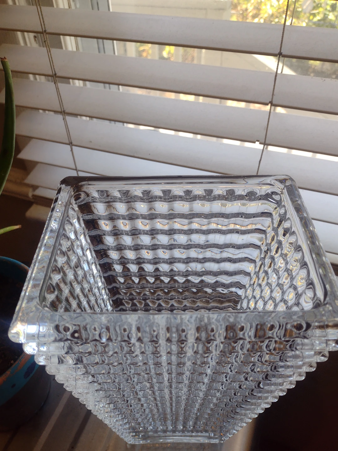 Baccarat Eye Style Lead Crystal Vase 11inch - photo 3