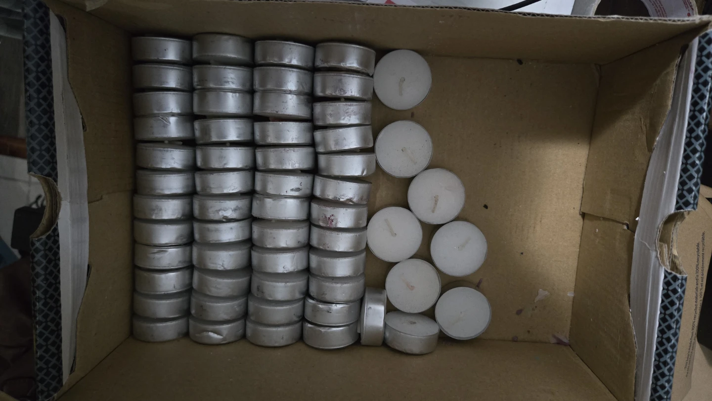 Set of 53 Tealight Candles
