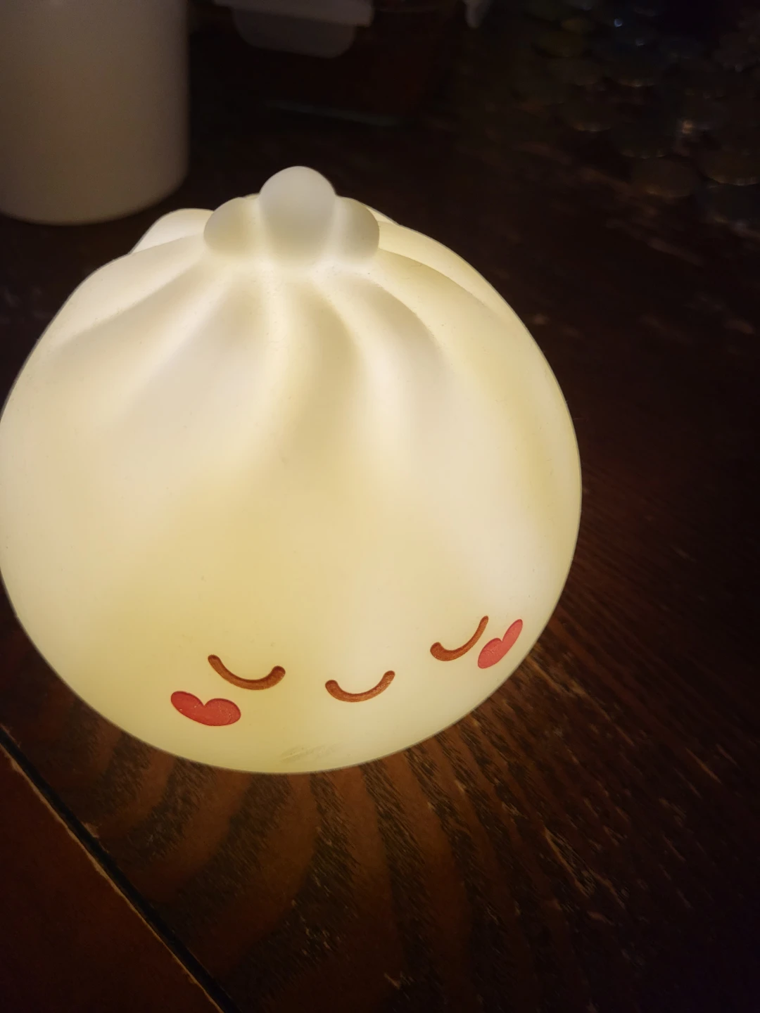Cute Dumpling Shaped Silicone Night Light 🏈 - photo 2