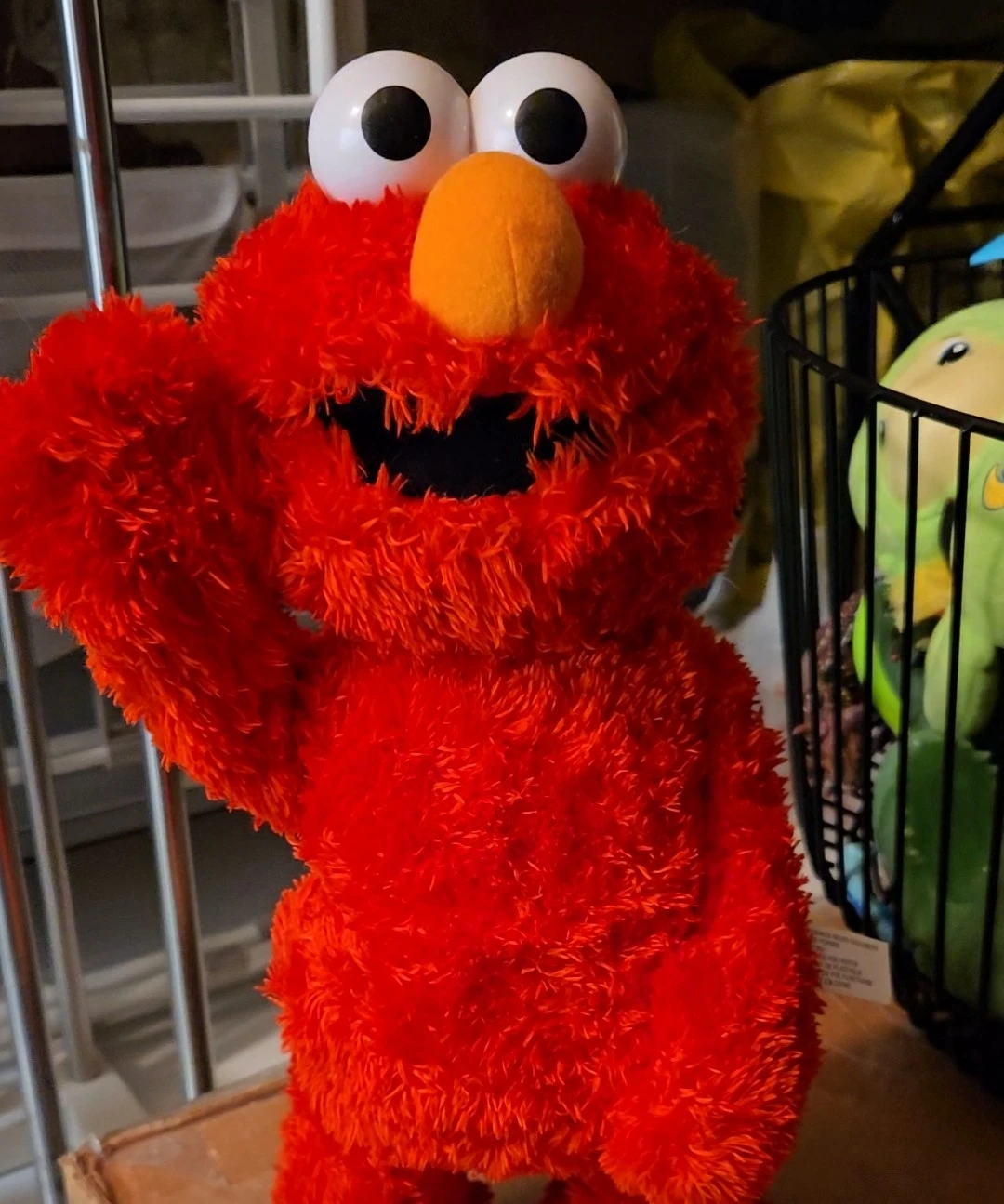 Vintage 2008 Sesame Street Elmo Live! Animatronic Toy