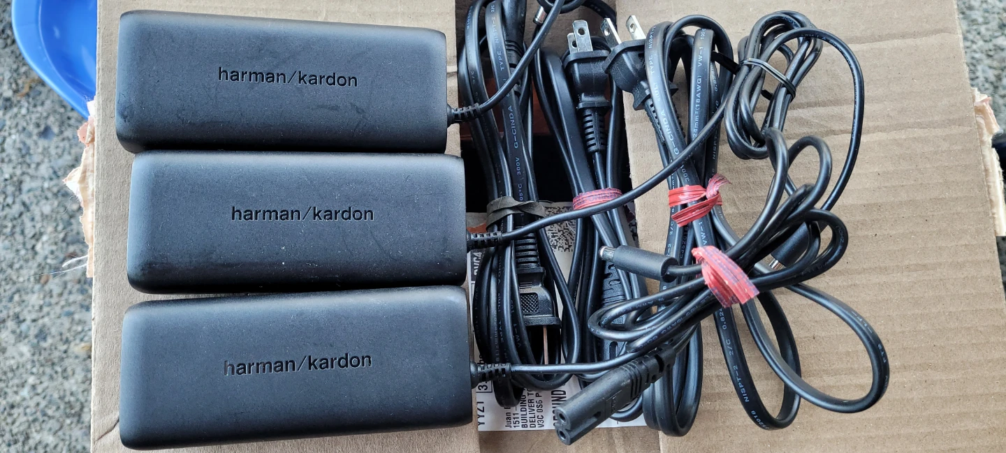 3 Harman Kardon AC Adapters