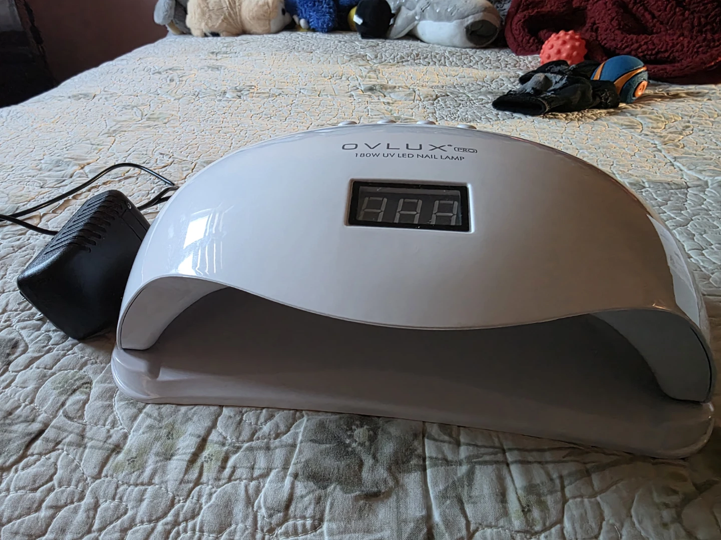 Ovlux 180W UV LED Nail Lamp and Beetles Gel Polish Set - photo 3