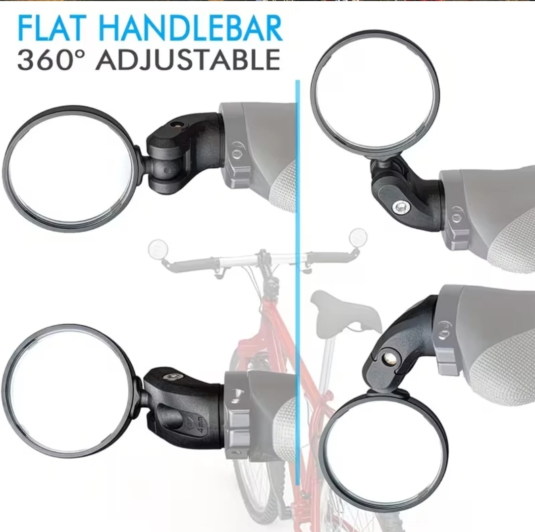 BICYCLE HANDLE BAR MIRROR ENDS NEW - photo 3