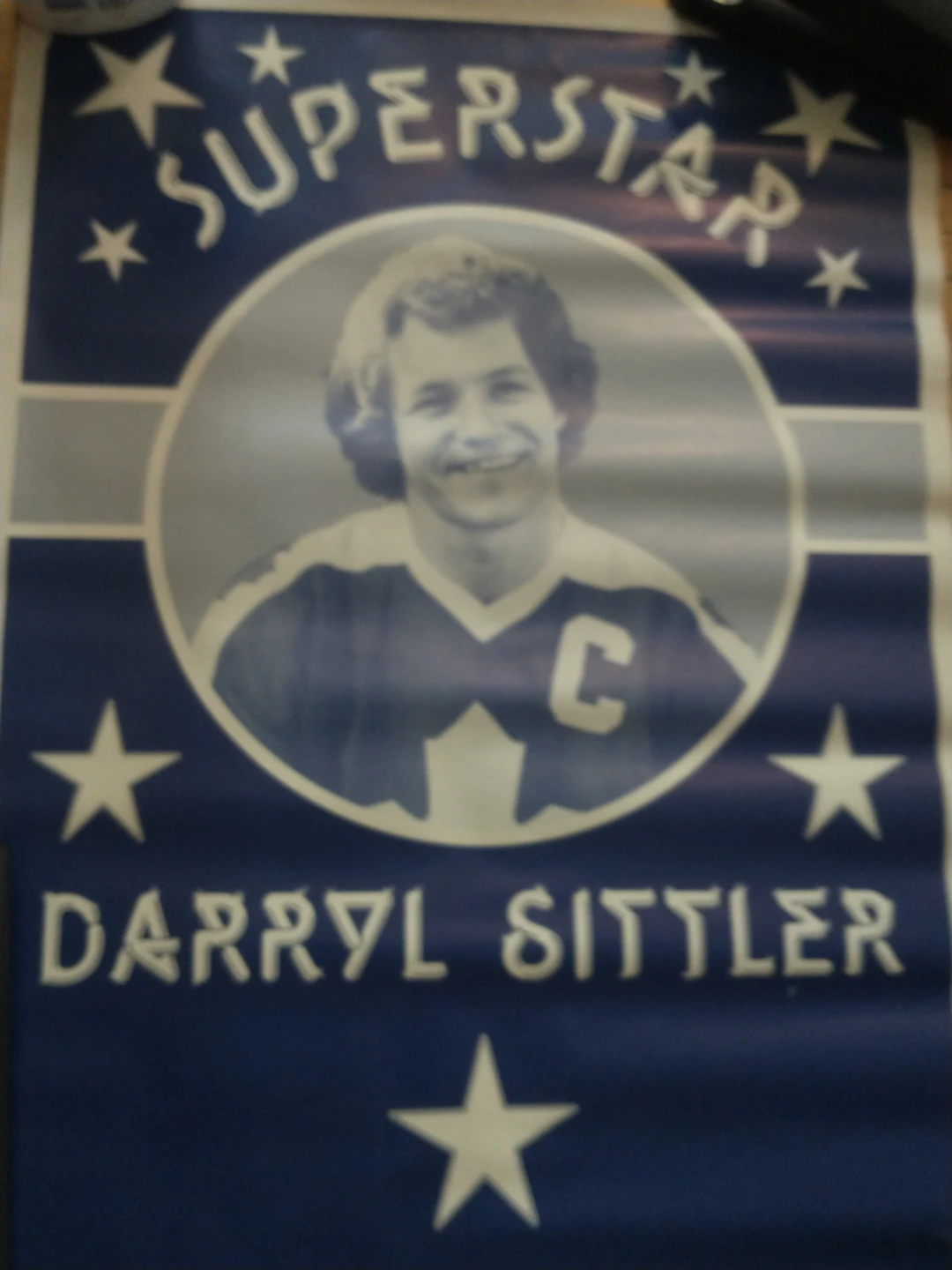 1980s Darryl Sittler Sico Superstar Poster 17x24" - photo 3