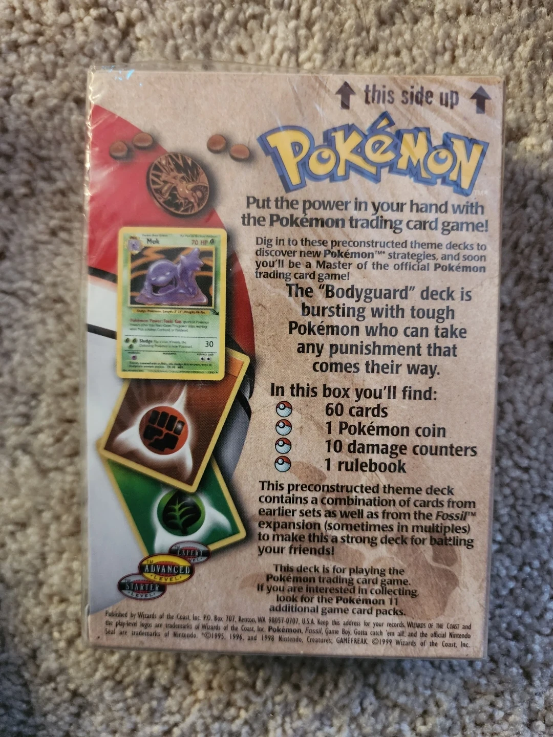 Pokemon Fossil BodyGuard Theme Deck - photo 2