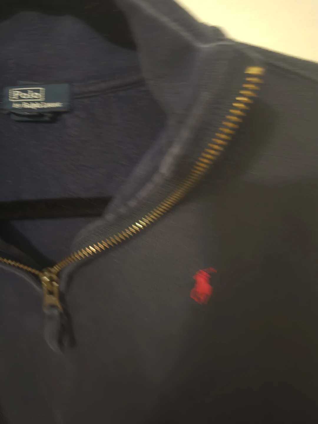 Polo Ralph Lauren Half-Zip Sweater Navy kids 10-12 y.o - photo 4
