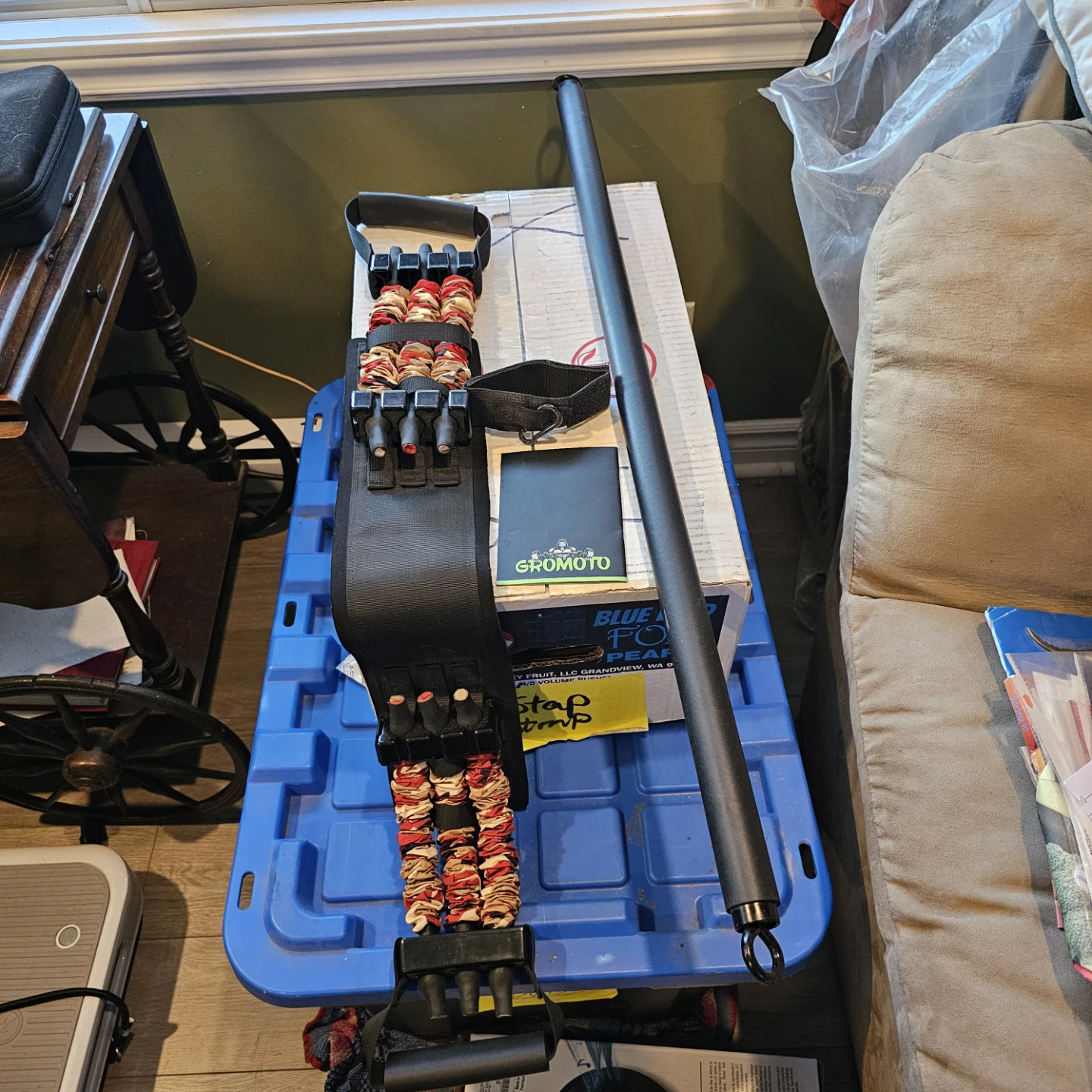 Gromoto Resistance Band Workout Bar Set