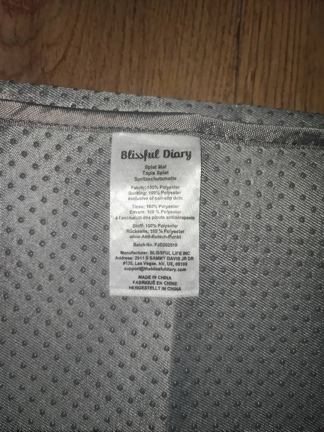 Blissful Diary Splat Mat - photo 3