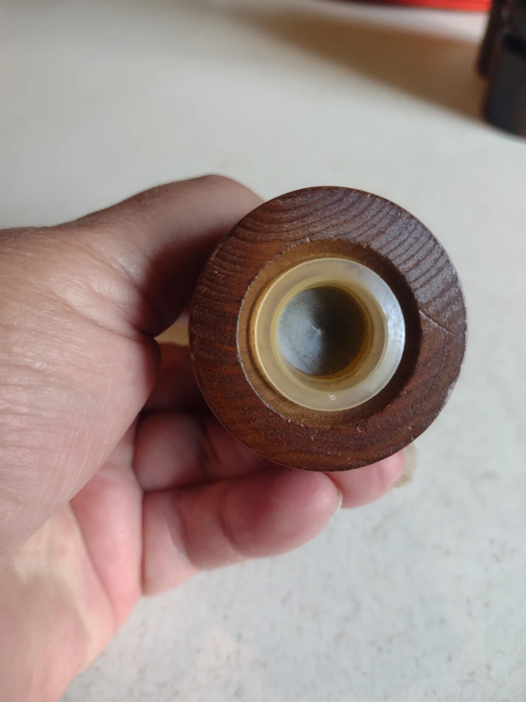 Vintage Mr Dudley Wooden Salt and Pepper Mill Set - photo 4
