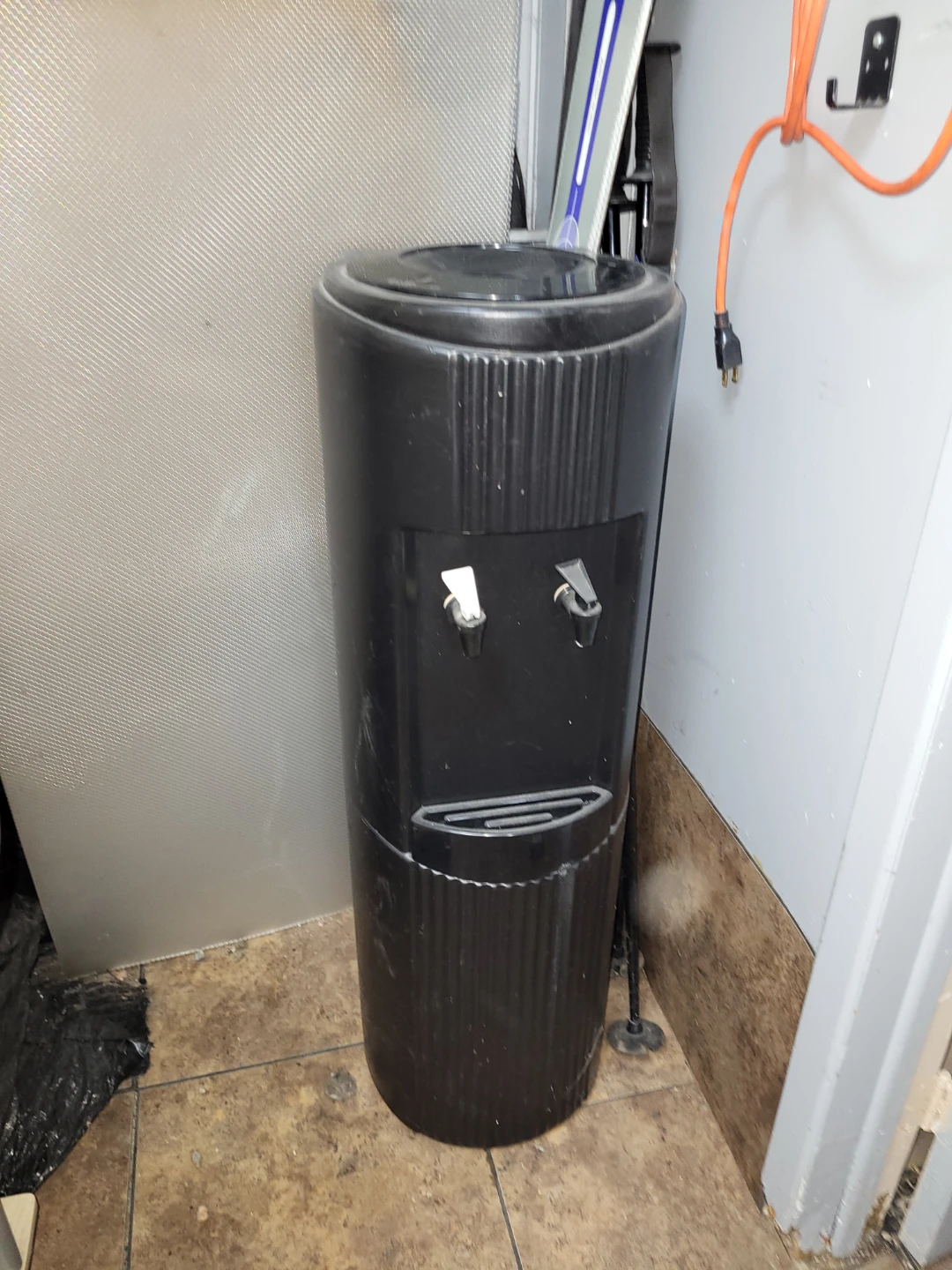 Black Standing Water Cooler