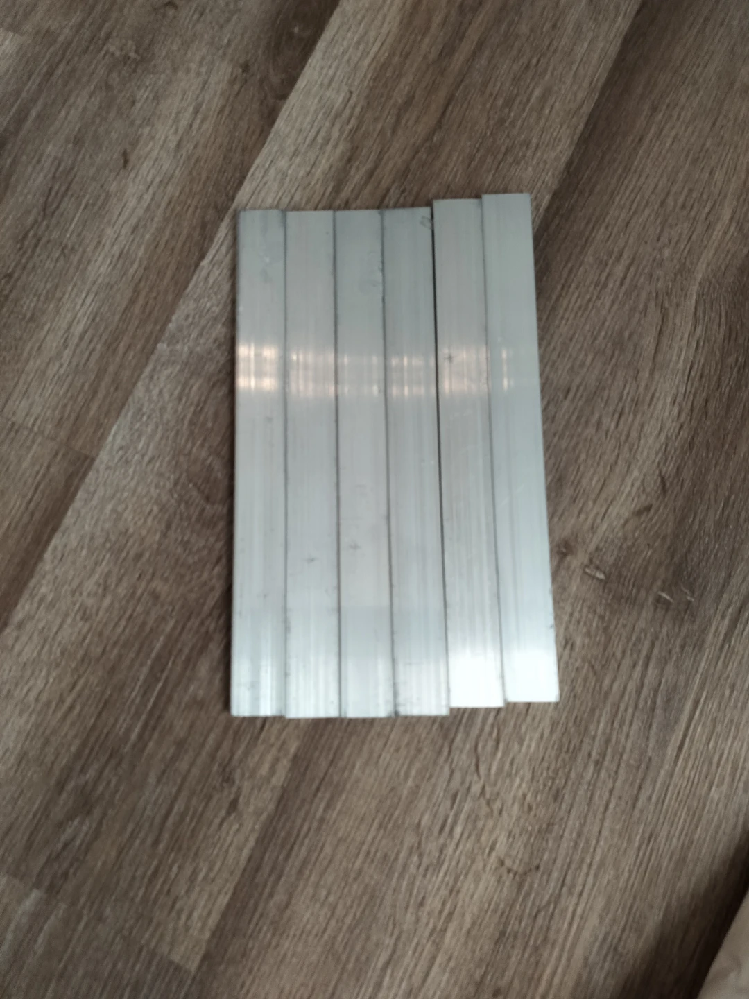 Aluminium flat stock 6 pcs