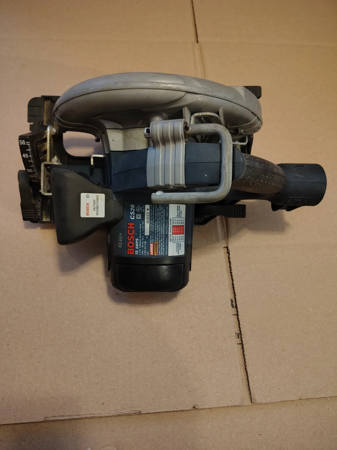 Bosch CS20 7-1/4 inch Circular Saw 15 amp - photo 2