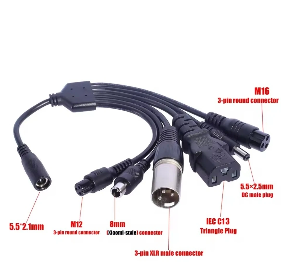 DC Power connector Adapter ebike escooter charger