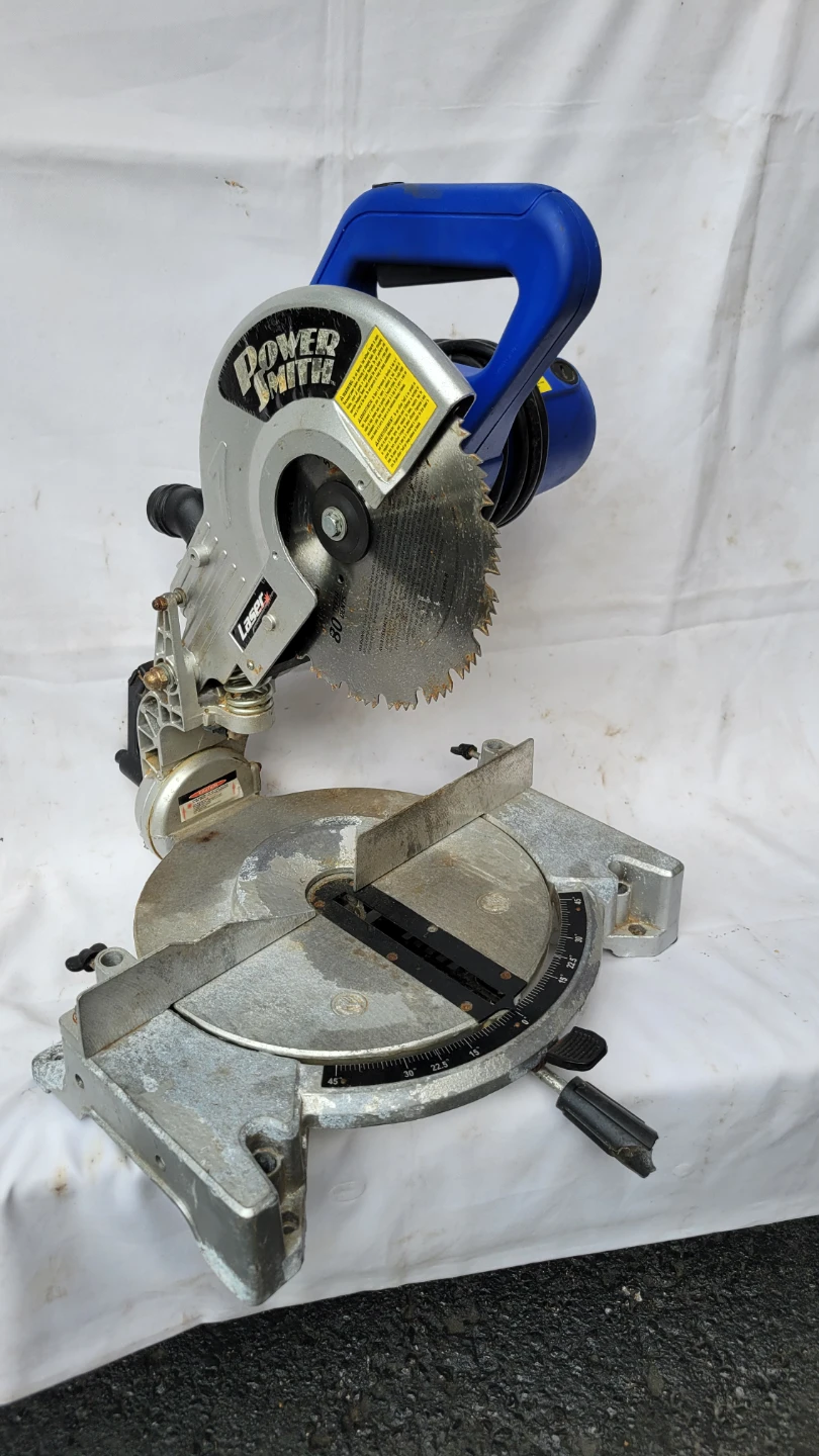 10" PowerSmith Laser Miter Saw Compound - photo 3