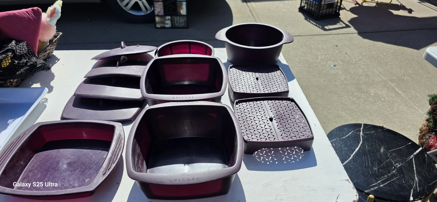 Epicure Purple Silicone Cookware Set - photo 3