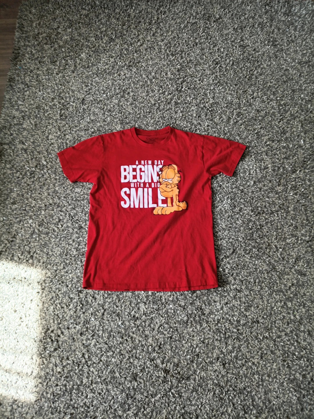 Red Garfield T-Shirt
