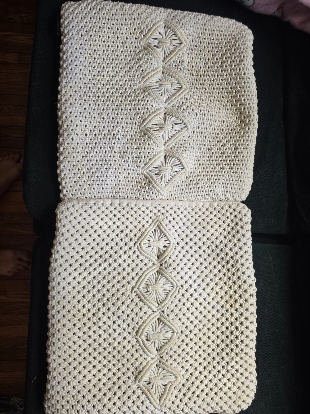 Macrame decorative pillow covers 🏈
