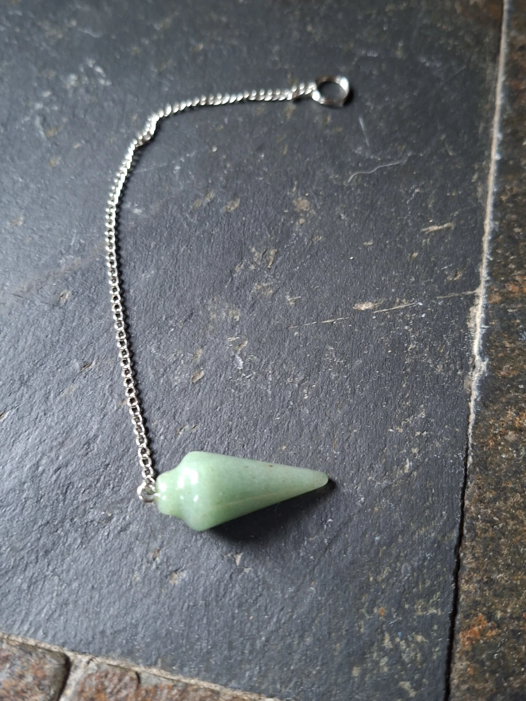Green Crystal Dowsing Pendulum