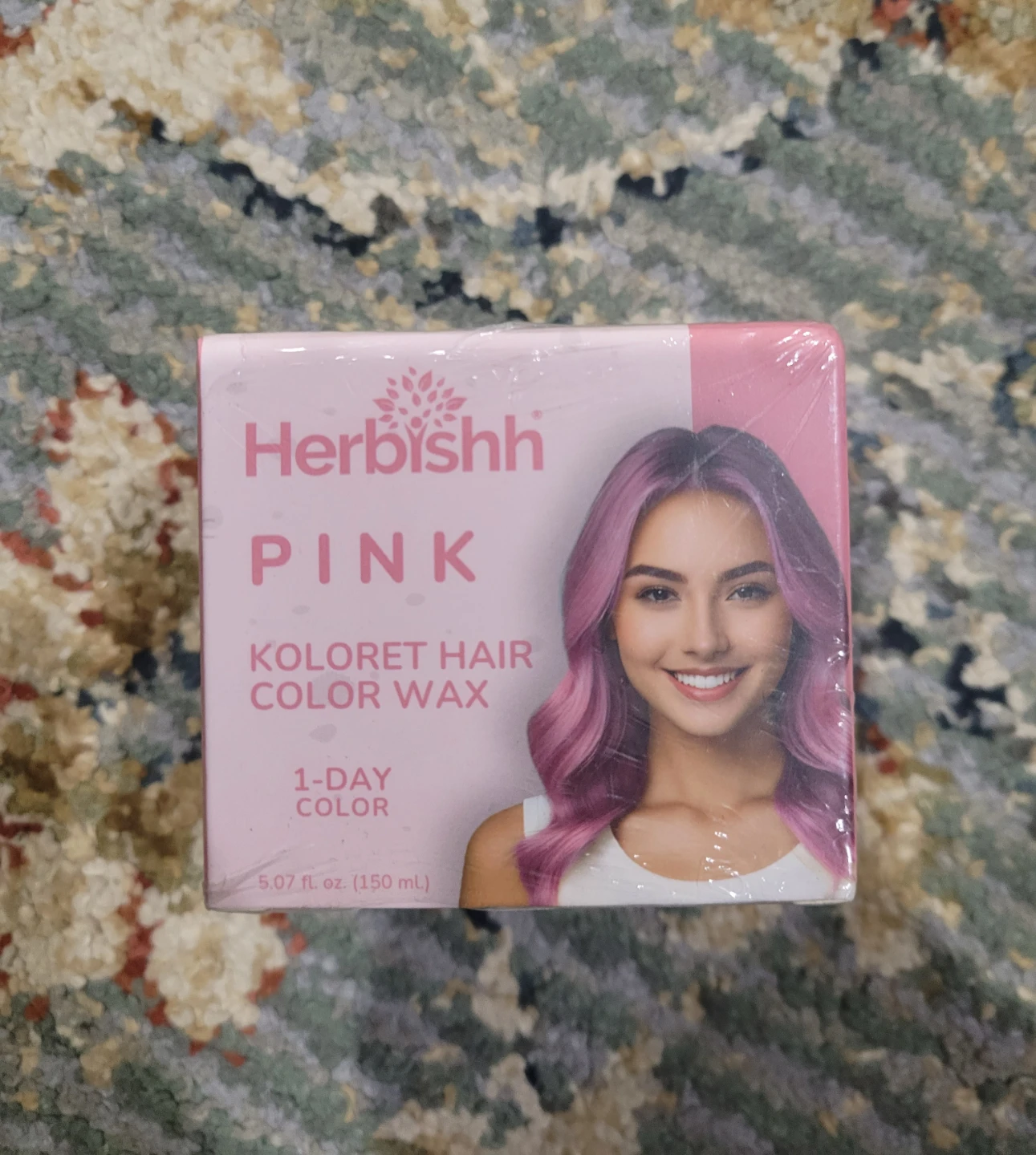 Herbishh Pink Koloret Hair Color Wax