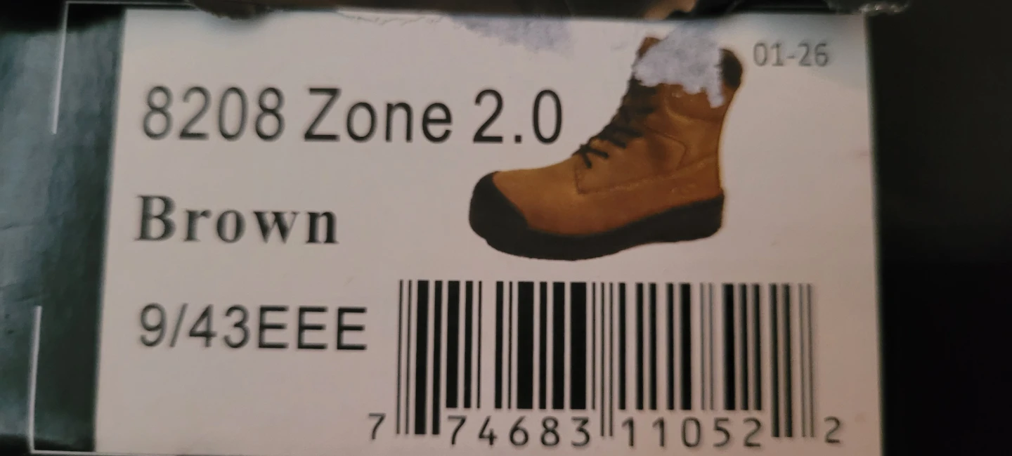 Sidewinder 8208 Zone 2.0 Work Boots - photo 3