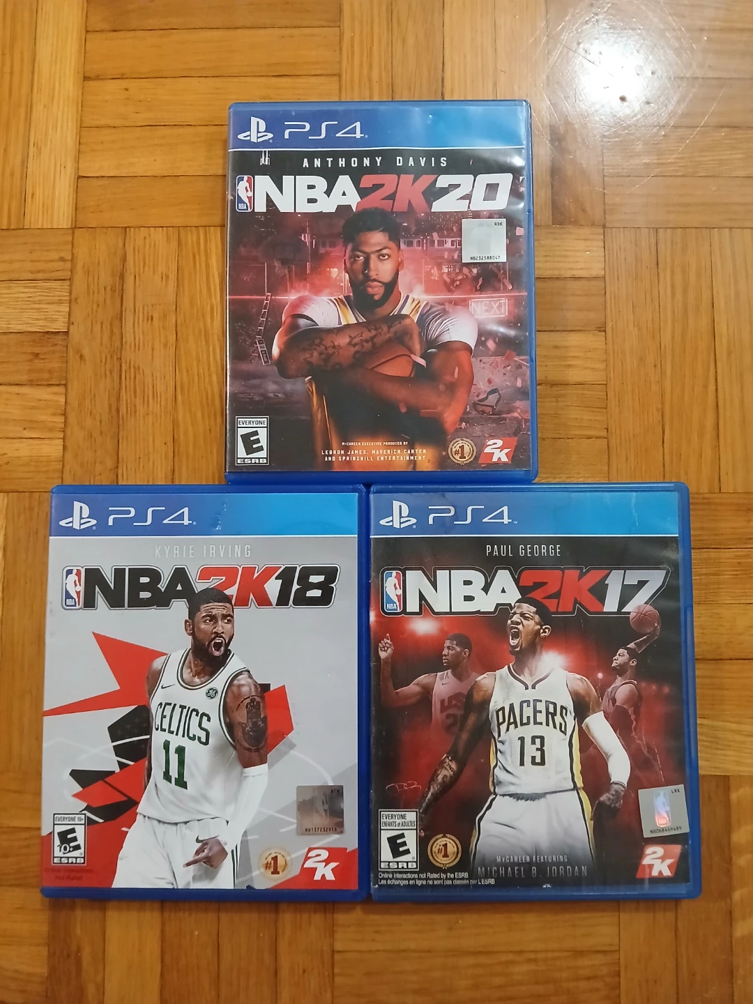 PlayStation 4 NBA 2K Video Games (2K17, 2K18, 2K20)
