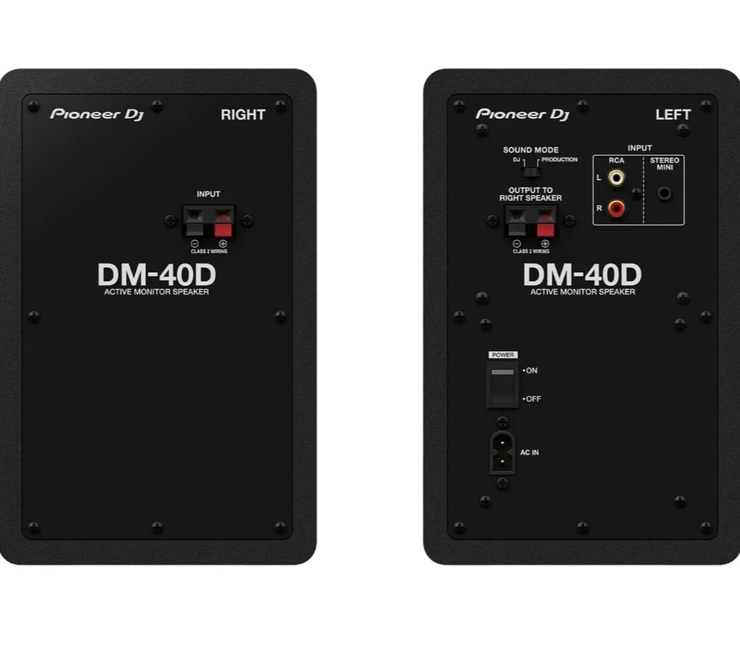 Pioneer Dj-4 inch Desktop Active Monitor Speaker - Black - photo 3