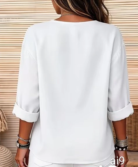 Ladies new white blouse - photo 2