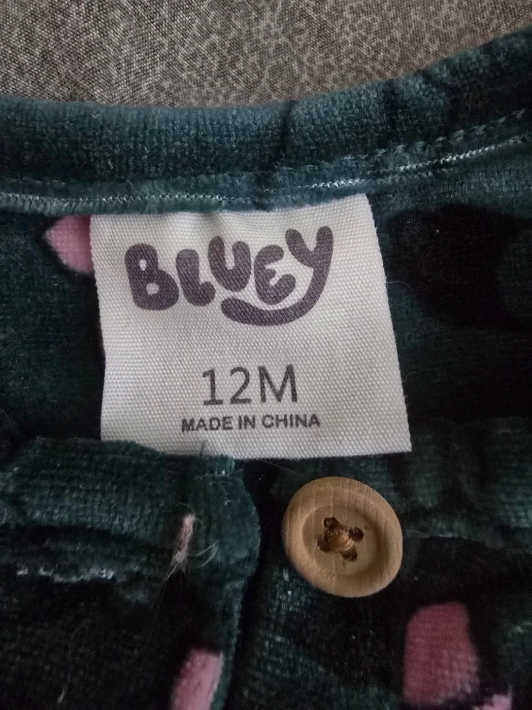 🏈 Bluey Toddler Dress Size 12M - photo 3