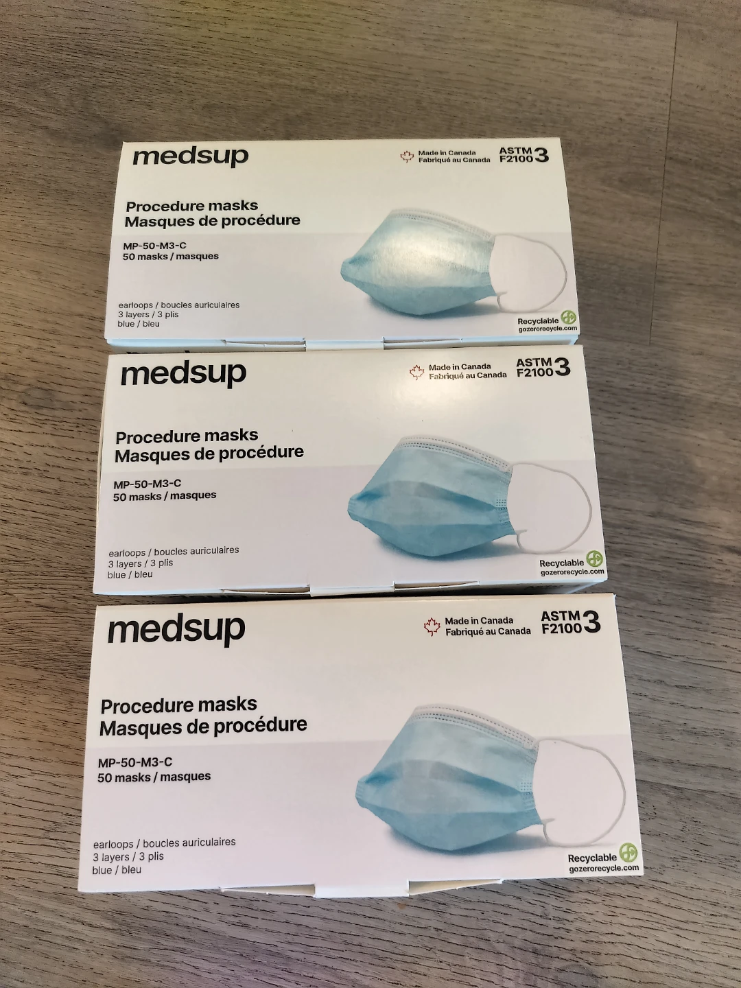 Medsup Procedure Masks - 50 Masks per Box