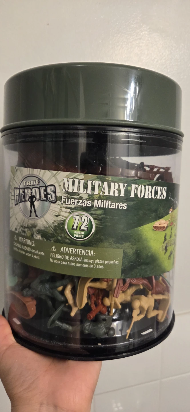 True Heroes Military Forces 72 Piece Playset