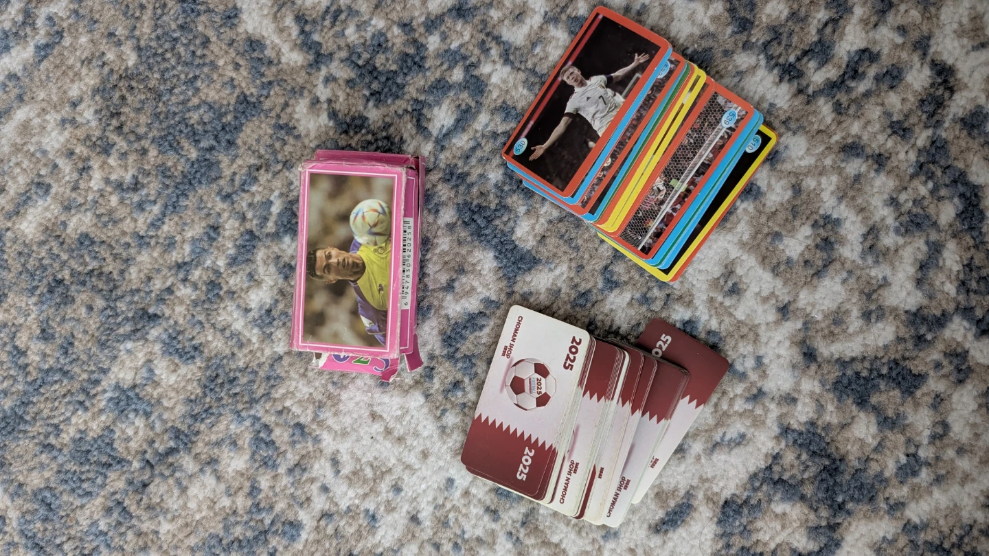 Choman Shop 2025 Football Trading Cards Set