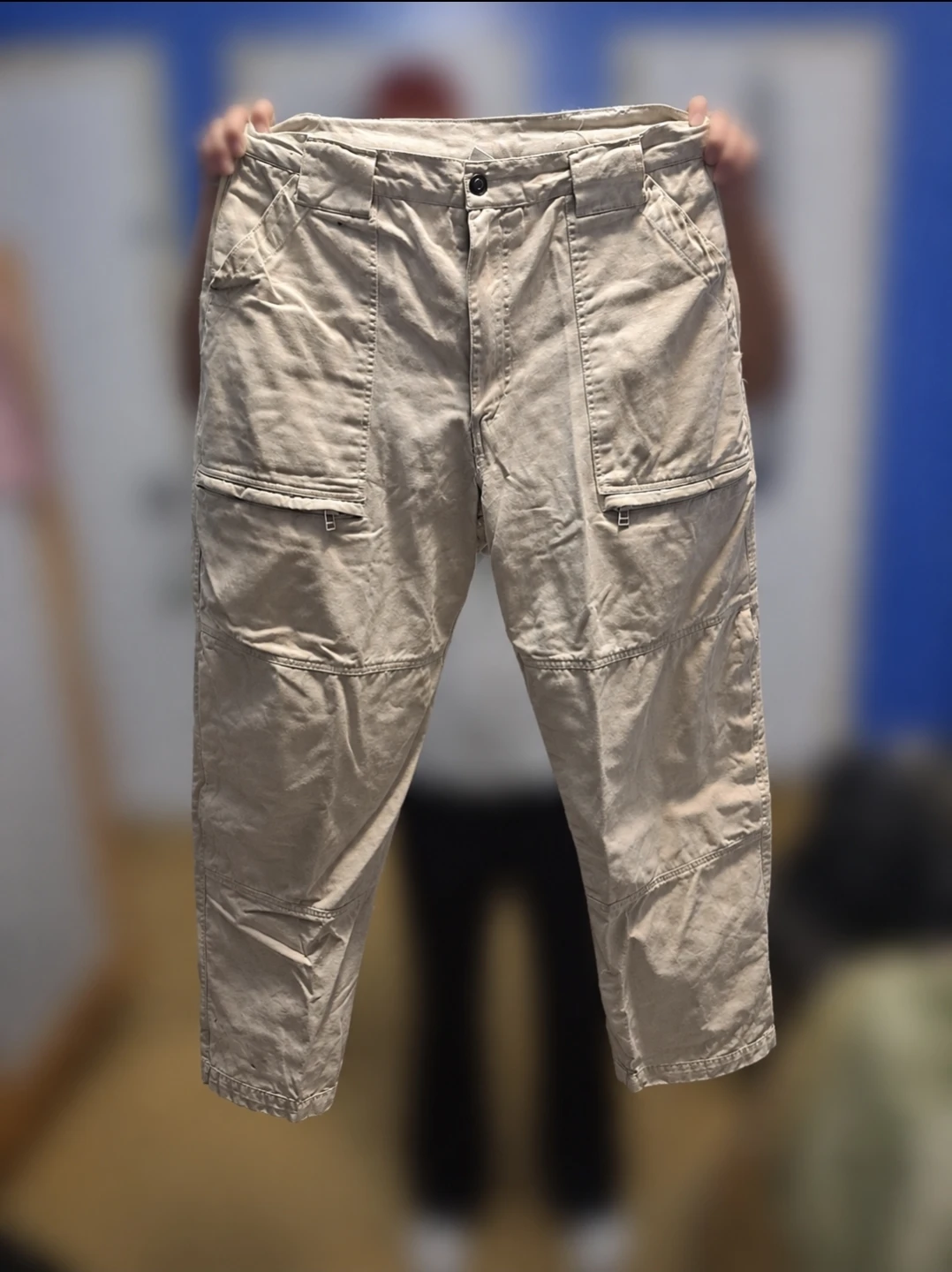 Men's Khaki/Beige Pants - Size 36 - photo 2
