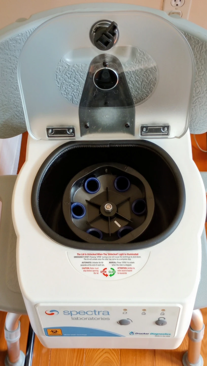 Drucker Diagnostics Model 642E Centrifuge - photo 2