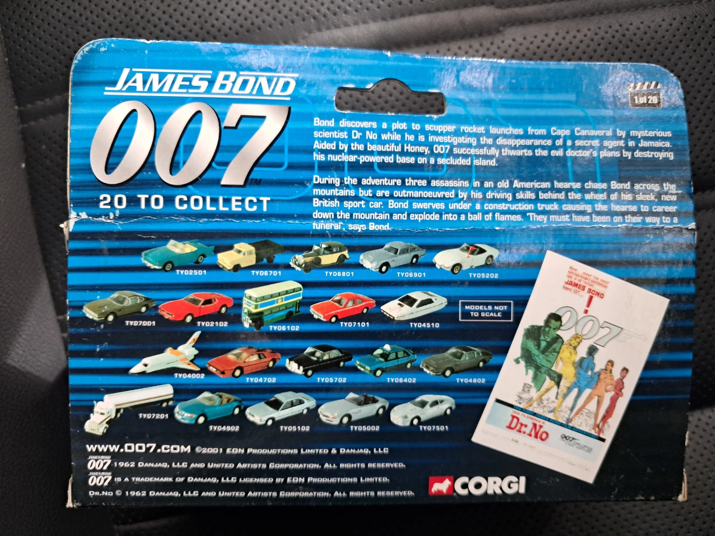 Corgi James Bond Dr. No Sunbeam Alpine - photo 3