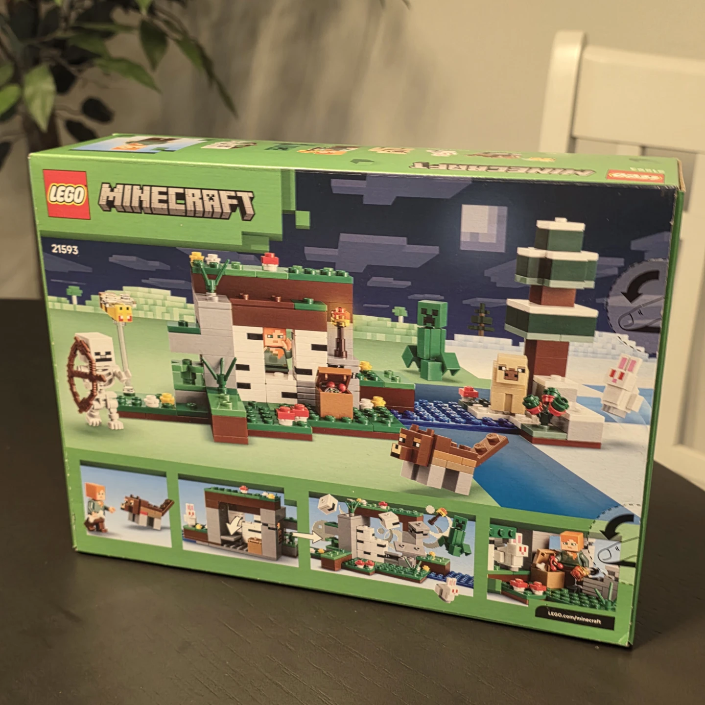 LEGO Minecraft First Night Adventure Building Set 21593 - photo 2