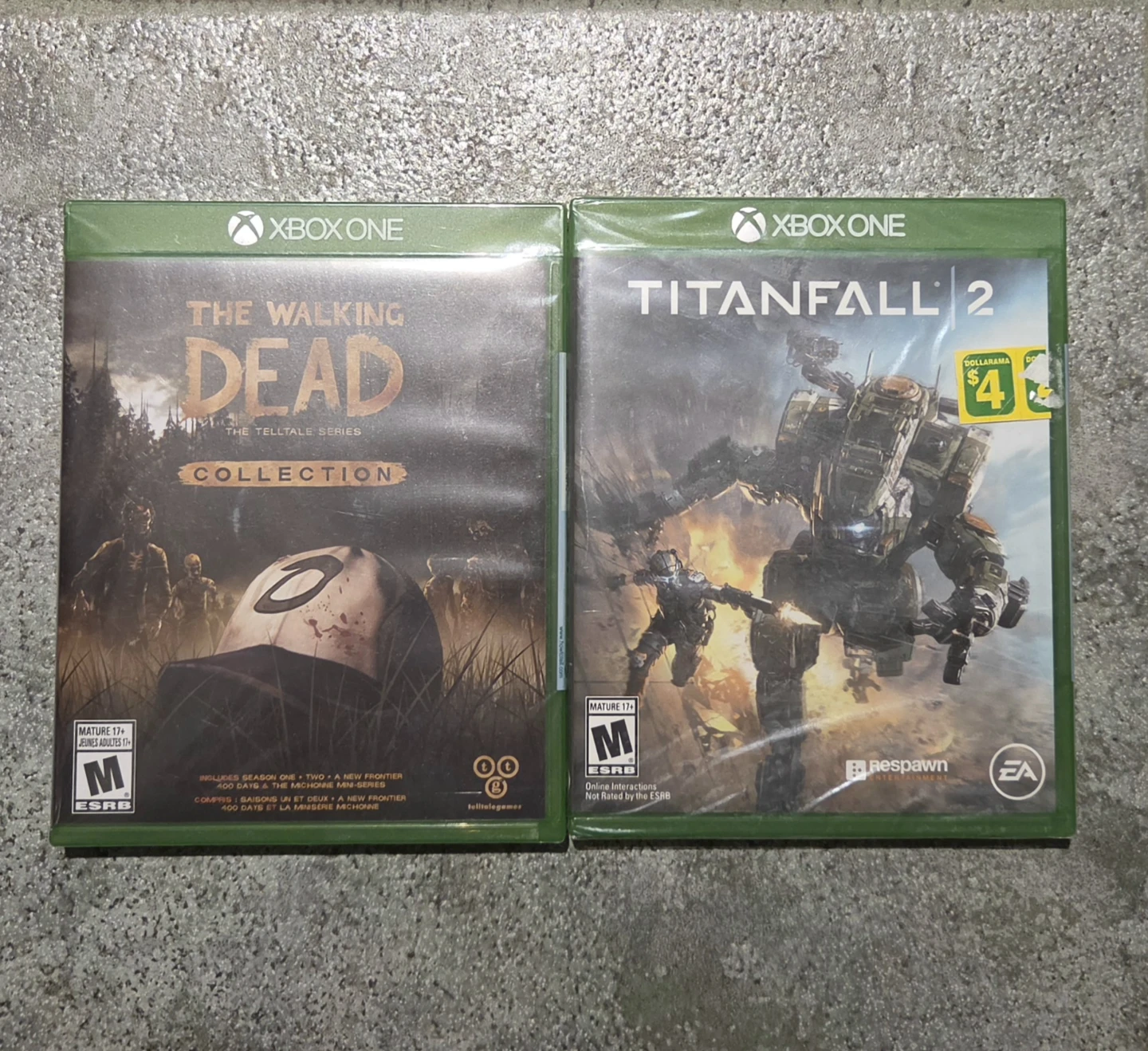 Xbox One Games: The Walking Dead Collection & Titanfall 2