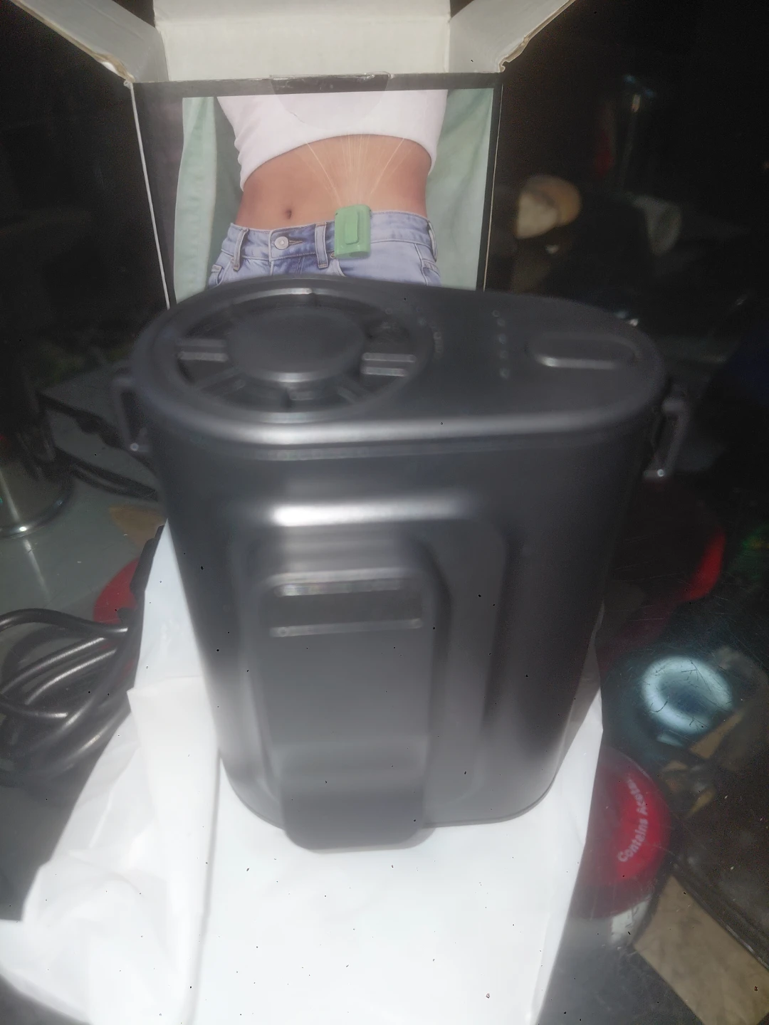 High-Speed Waist Fan FW-08 Black - photo 3
