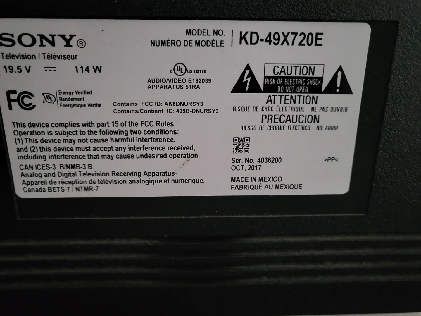 Sony 4K Smart TV 49"Inch $349 *Mint Condition* - photo 2