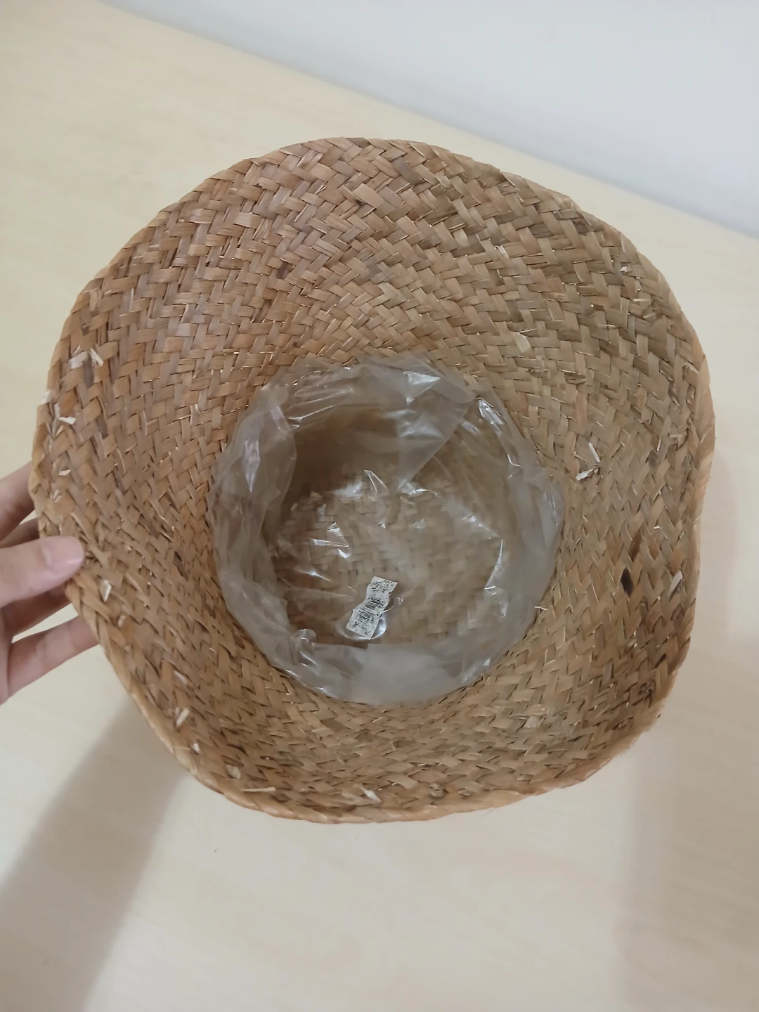 Woven Straw Plant Basket🏈 - photo 2