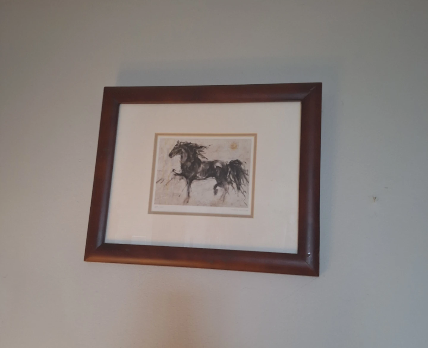Framed Horse Print - photo 2