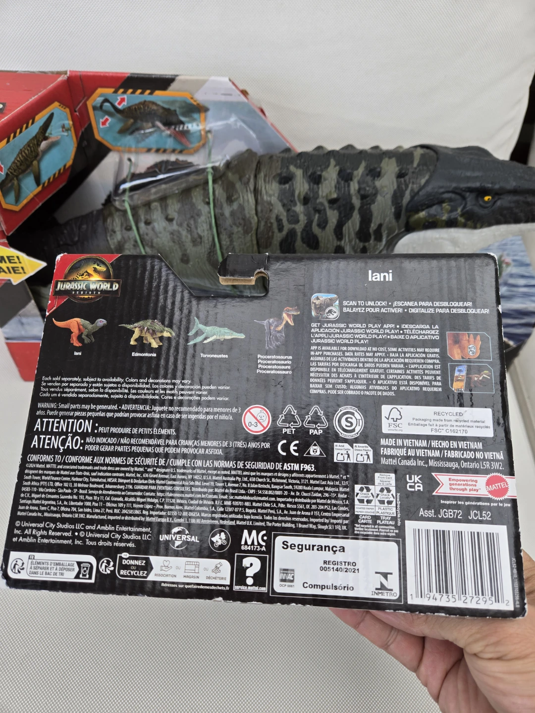 2 Brand new jurassic park world dinosaur toy - photo 3