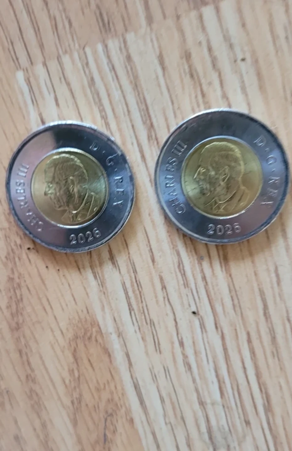 Two 2026 CN Tower 50th Anniversary Toonies - photo 3